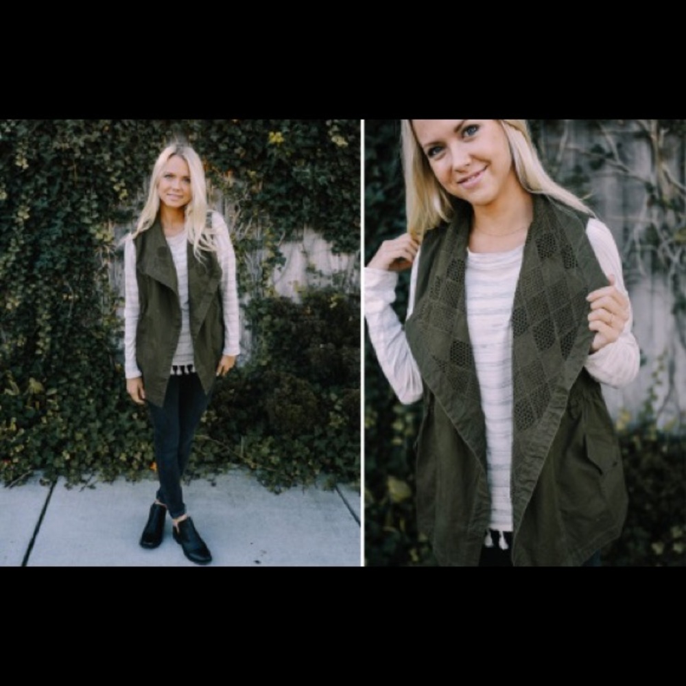 NWT The Penelope Military Vest